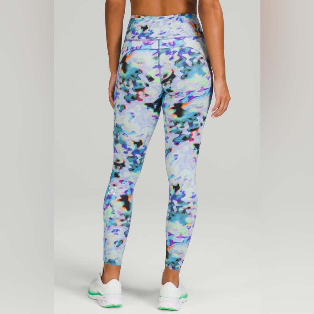 lululemon athletica Multi-Color Abstract Print Leggings